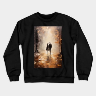 Walk into the woods at golden hour ! Crewneck Sweatshirt